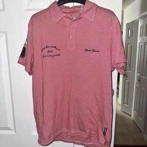 Phat Farm Early 2000s Vintage Striped Polo Shirt - Medium NWT